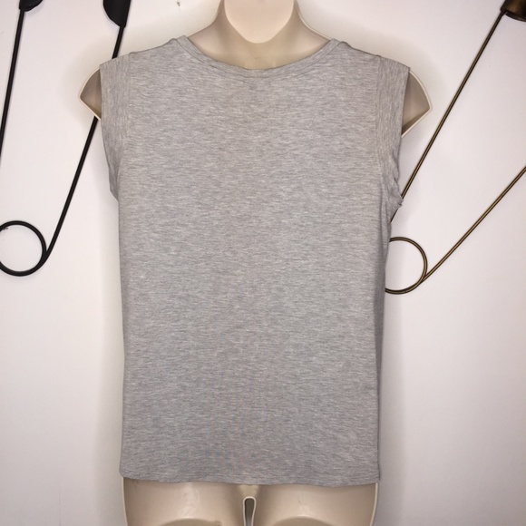 Bobeau gray muscle tank. - Picture 4 of 6